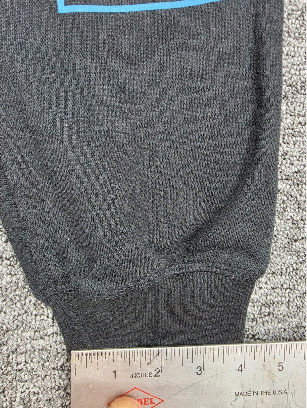 Hurley Men's Black Jogger Pants Size M Drawstring Tapered Pockets Logo - Picture 6 of 13